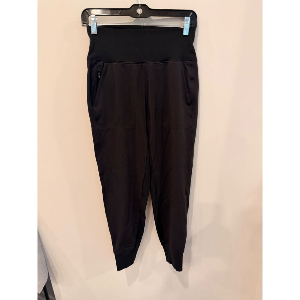 Athleta Black Jogger Pants Women's XS High Rise Athletic Lounge Travel